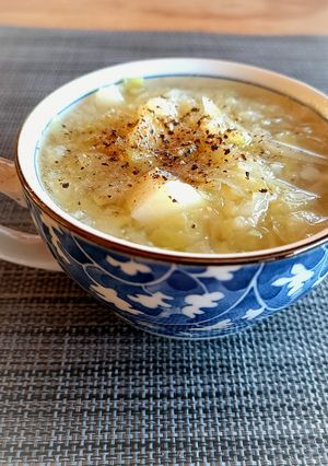 キャベツ大量☆具をたべるスープ-レシピのメイン写真