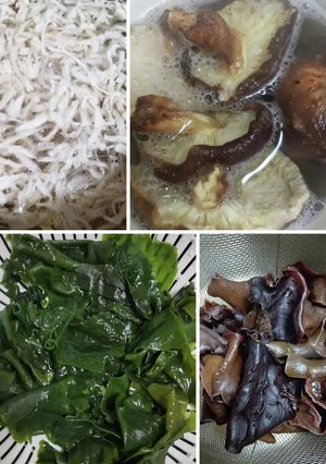 木耳や干し椎茸、切り干し大根の早い戻し方-レシピのメイン写真