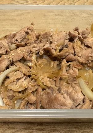豚こまと玉ねぎのさっぱりポン酢炒め-レシピのメイン写真