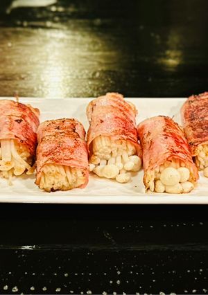 【すぐ出来おつまみ】えのきベーコン-レシピのメイン写真