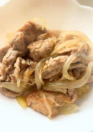 豚肉と玉ねぎの炒め物-レシピのメイン写真