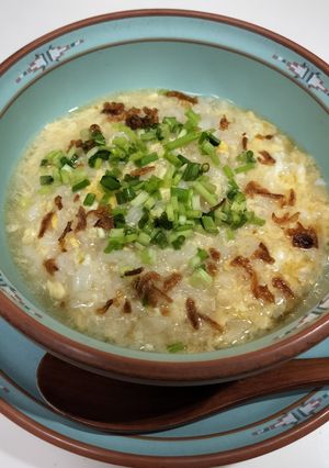 疲れた日も元気な朝も◎優しい中華玉子粥-レシピのメイン写真
