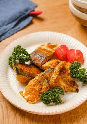 からめて焼くだけ！さばのタンドリー風-レシピのメイン写真