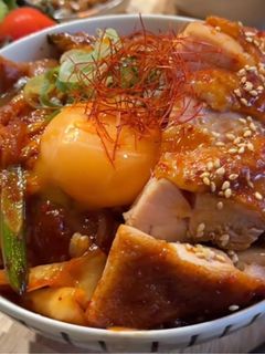 鶏キムチ丼-レシピのメイン写真