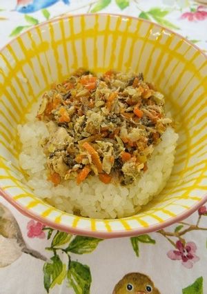 【親子で食べる幼児食】 鯖そぼろ丼-レシピのメイン写真