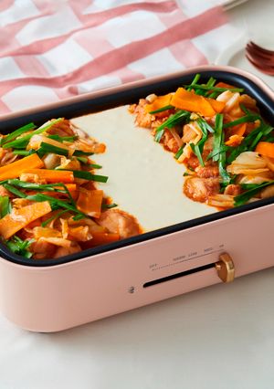 チーズフォンデュソースでチーズタッカルビ-レシピのメイン写真