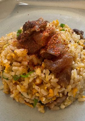 牛すじ煮込炒飯-レシピのメイン写真