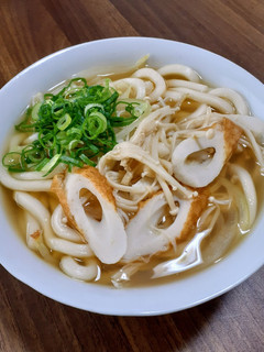 竹輪とエノキのあっさりうどん-レシピのメイン写真