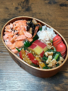 焼き鮭ほぐし弁当-レシピのメイン写真