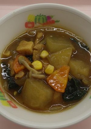 冬瓜のカレー煮★宇都宮学校給食-レシピのメイン写真