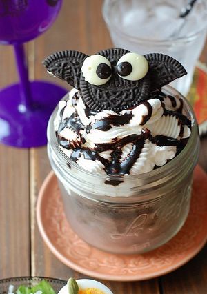 レンジで簡単♪HM使用☆ハロウィンケーキ-レシピのメイン写真