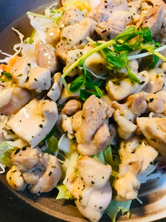 鶏肉のガーリックマーガリンソテー炙り焼風-レシピのメイン写真