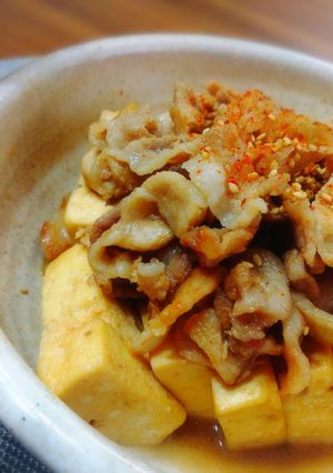 *超簡単あっと言う間に肉豆腐*-レシピのメイン写真