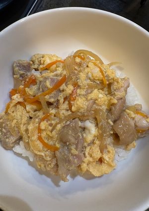 彩り親子丼-レシピのメイン写真