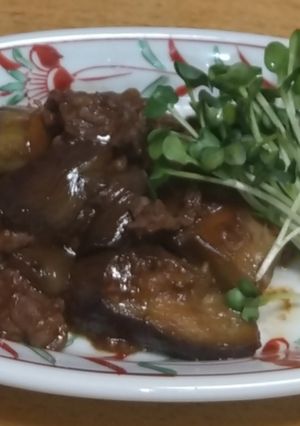 牛肉とナスの味噌炒め-レシピのメイン写真
