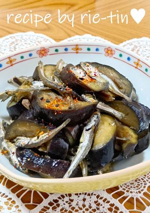 ♥おばぁちゃんの♥茄子といりこの醤油炒め-レシピのメイン写真