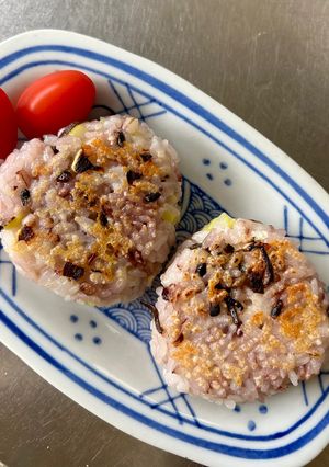 チーズ昆布焼きおにぎり-レシピのメイン写真