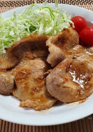 🤍ピリ辛生姜焼-レシピのメイン写真