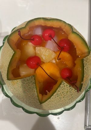 お誕生日にフルーツポンチ-レシピのメイン写真