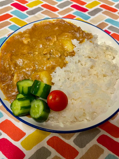 超簡単☆柿カレー♪♪-レシピのメイン写真