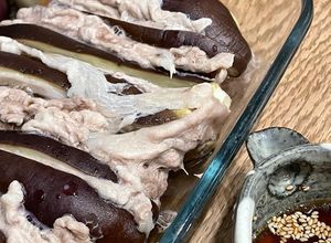 下味不要！ナスと豚バラのはさみ蒸し-レシピのメイン写真