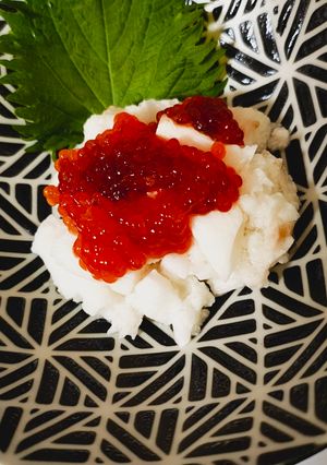 たたきトロロの筋子合え-レシピのメイン写真
