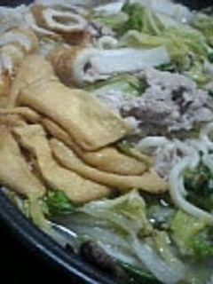 ❀我が家の白菜と豚肉の煮込みうどん❀-レシピのメイン写真