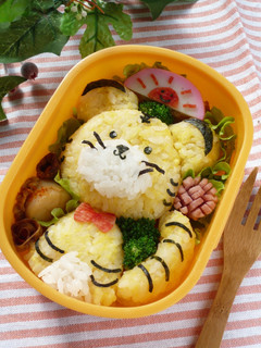 キャラ弁☆2010年☆トラ弁当-レシピのメイン写真