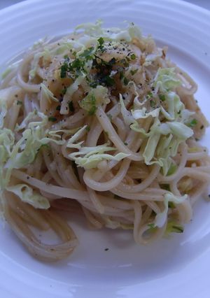 キャベツであっさりパスタ-レシピのメイン写真