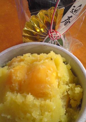 簡単おせち★甘さ控えめな栗きんとん-レシピのメイン写真