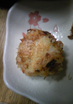 カルシウムがとれる焼きおにぎり-レシピのメイン写真
