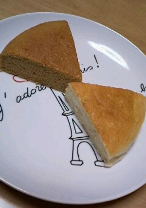 卵1個の簡単ケーキ♪ﾊﾞﾅﾅOR珈琲？-レシピのメイン写真