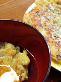もっちりうどんチヂミ❤麺つゆ添え-レシピのメイン写真