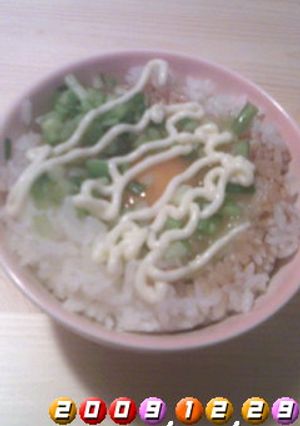 卵かけご飯ｱﾚﾝｼﾞ☆♪とろﾏﾖﾈｷﾞ-レシピのメイン写真