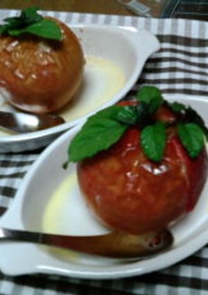 焼きリンゴ☆クリスマスver-レシピのメイン写真