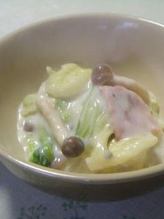 白菜とベーコンのクリーム煮-レシピのメイン写真