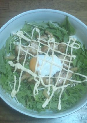 Teriyakiチキンサラダ-レシピのメイン写真