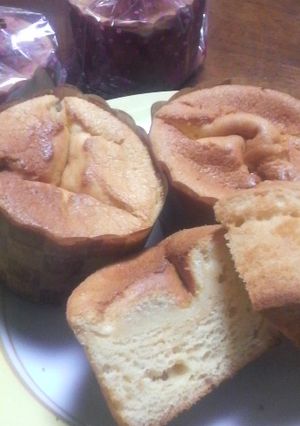 ☆Wミックス☆プリン風味?のカップケーキ-レシピのメイン写真