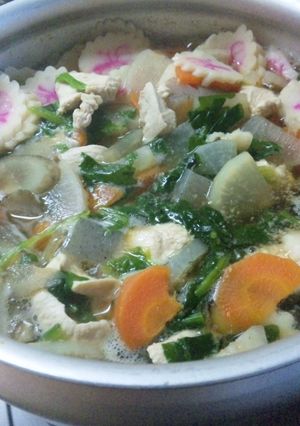義母直伝の『具沢山お雑煮』-レシピのメイン写真