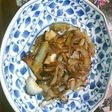 エリンギと玉ねぎの炒め物~すき焼き味~