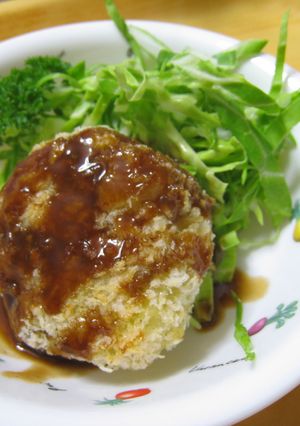 油で揚げない舞茸コロッケ♪-レシピのメイン写真