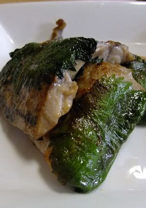 ✿あじのしそ挟み焼き✿（お弁当にも）-レシピのメイン写真