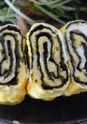 味付け海苔だと簡単♪定番卵焼き◎◎-レシピのメイン写真