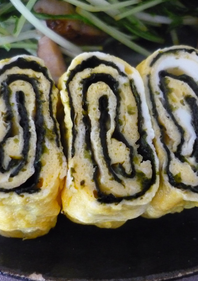味付け海苔だと簡単♪定番卵焼き◎◎-レシピのメイン写真