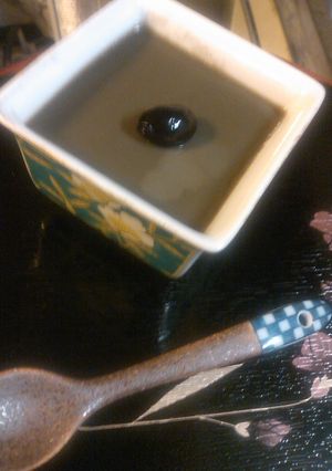 黒豆煮たら煮汁でプリン-レシピのメイン写真