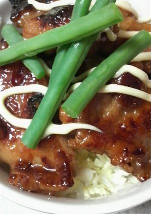テリマヨ丼-レシピのメイン写真