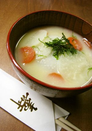 香川のあんもち雑煮！白味噌-レシピのメイン写真