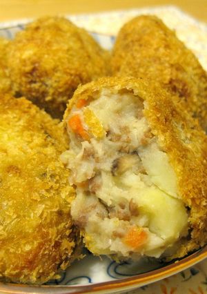 しいたけ香る♪ポテトコロッケ-レシピのメイン写真