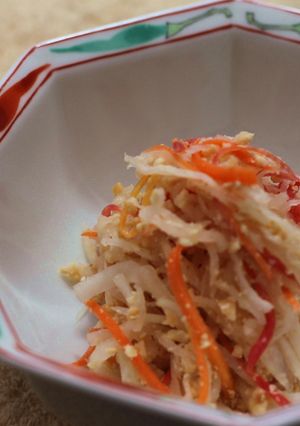こくうま☆いつでも美味しいピーナツなます-レシピのメイン写真