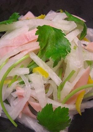 大根と三つ葉のサラダ-レシピのメイン写真